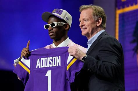 Maryland native Jordan Addison, standout wide receiver at USC and Pitt, drafted No. 23 overall by Minnesota Vikings